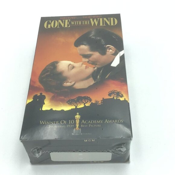 Sealed VHS Gone With The Wind Two Tape Set - Picture 2 of 2